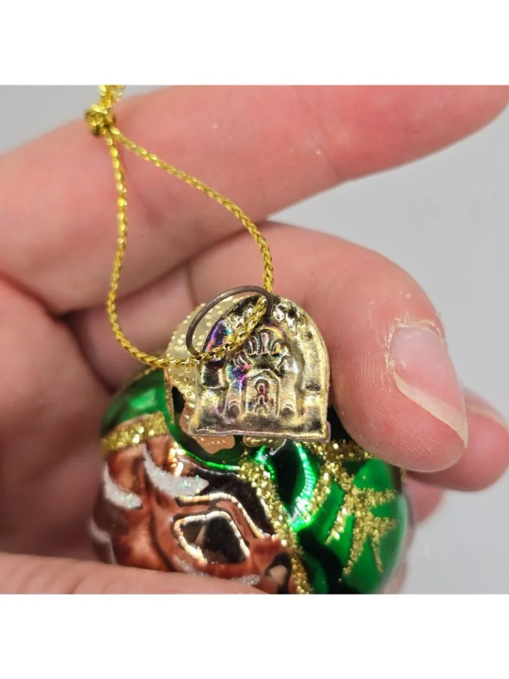 Christmas Ornament Glass Pinecone Thomas Pacconi Museum Series 2003 Holiday VTG